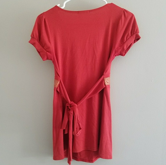 ❤️V-neck Beaded Dress🧡 - Picture 4 of 4